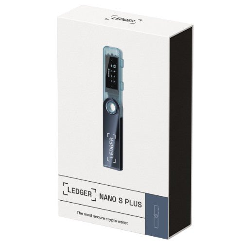 Ledger Nano S Plus – Secure Crypto Wallet (Neptune Blue) - EcomToros