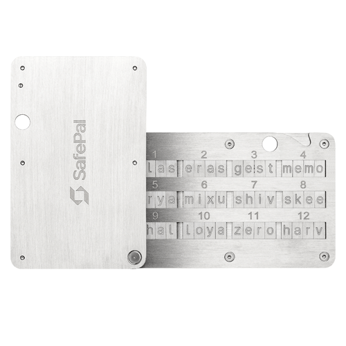 SafePal Cypher Seed Phrase Storage Device - EcomToros