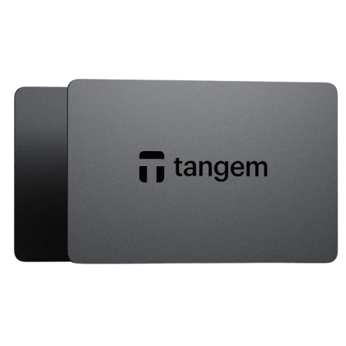 Tangem Cryptocurrency Hardware Wallet – 2 Card Pack - EcomToros