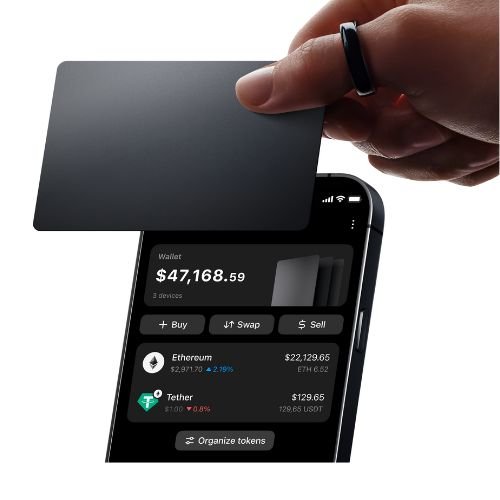 Tangem Stealth Cryptocurrency Wallet – 3 Card Pack - EcomToros