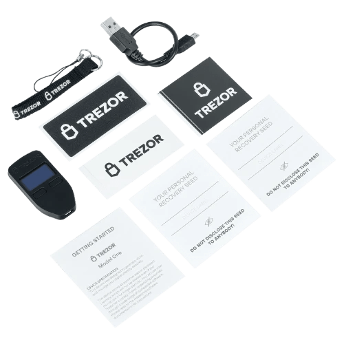 Trezor Model One – Black - EcomToros